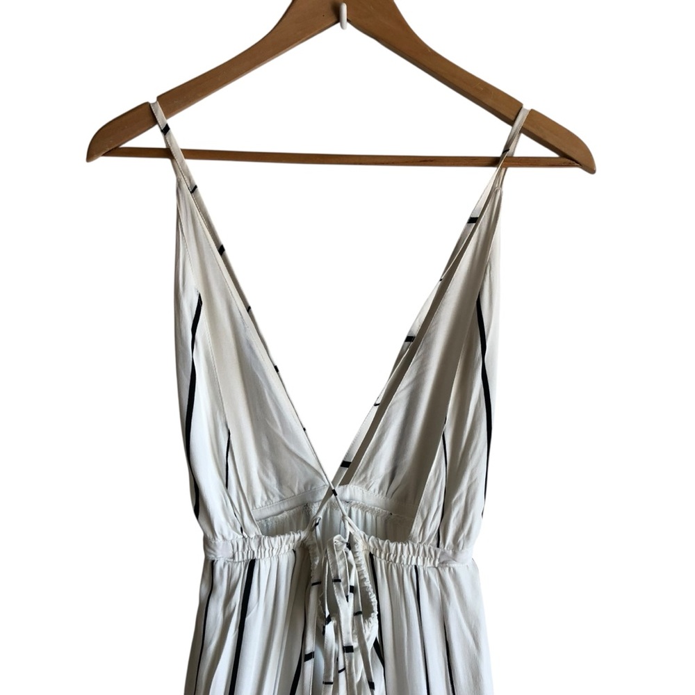 Faithfull the Brand Shutterbabe Ivory Striped Jumpsuit Small - Picture 12 of 16
